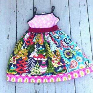 KPea Original Girls Oh Christmas Tree Dress Size 6